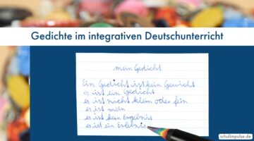 Gedichte im integrativen Deutschunterricht