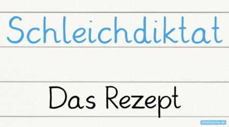 Schleichdiktat Das Rezept